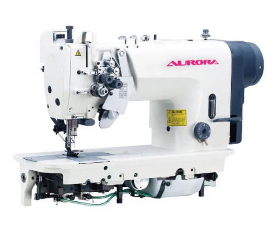 Двухигольная промышленная швейная машина AURORA A-845D-05 с прямым приводом