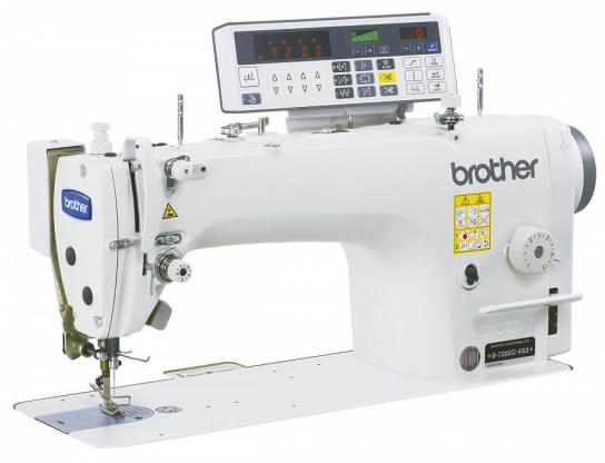 Прямострочная промышленная швейная машина BROTHER S-7220С-403  с игольным продвижением материала и обрезкой нити