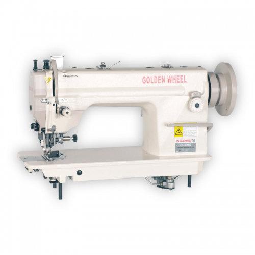 Прямострочная швейная машина с шагающей лапкой и боковым ножом GOLDEN WHEEL CS-6160