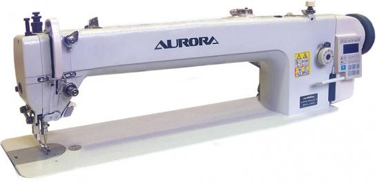 Прямострочная промышленная швейная машина с шагающей лапкой Aurora A-0302-560-D4 с прямым приводом