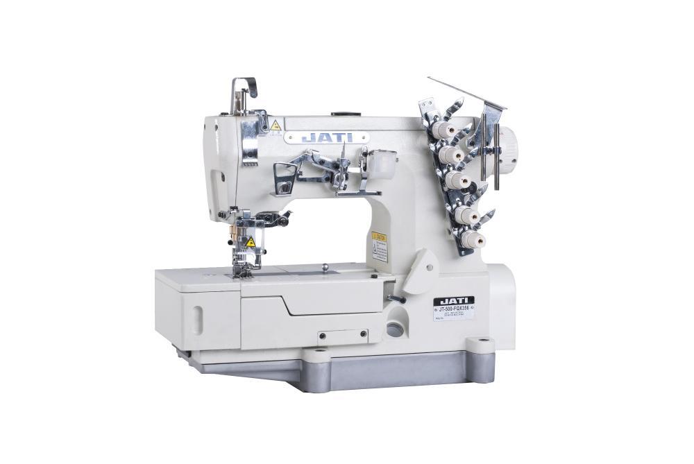 Плоскошовная швейная машина со специализированной платформой JT- 588-FQx356 (5.6мм)