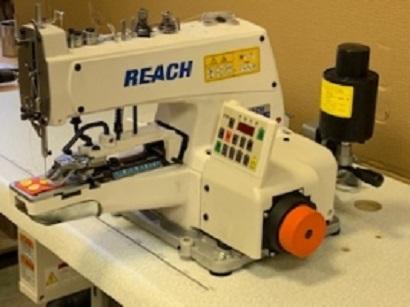 REACH RE-373D Пуговичная машина с прямым приводом и электронными функциями