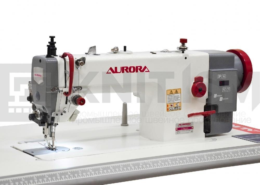 Прямострочная промышленная швейная машина с шагающей лапкой Aurora A-0302DE-CX