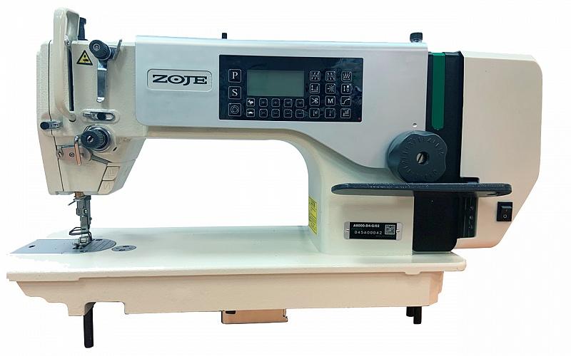 Одноигольная, прямострочная швейная машина ZOJE A8000-D4-G/02