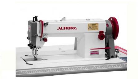 Прямострочная промышленна швейная машина с шагающей лапкой Aurora A-0302E